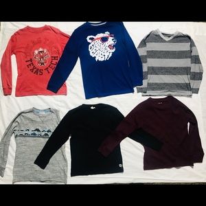 Boys long sleeve shirt size 7/8 8/10